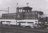 Lokomotiva 714 218-5 na posunu v Chocni