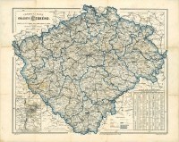 Cestovní mapa království českého 1909