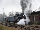 26.11.2011 mikulášský vlak Sp 1918 Vysoké Mýto parní lokomotiva 423.009