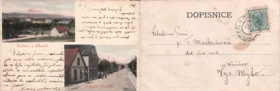 pohlednice Choceň ~ Nádraží