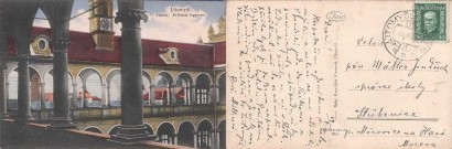 pohlednice vlaková pošta Choceň - Litomyšl č. 116