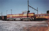motorová lokomotiva 731 010-5 v Chocni