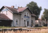 léto 2003 železniční stanice Cerekvice nad Loučnou