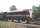 motorová lokomotiva řady 720 016 Vysoké Mýto 19.5.2001