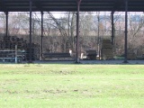 15.4.2006 Choce prmyslov zkorozchodn drha pila Schejbal v pozad vozk - pohled z parku