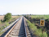 29.9.2006 13,4 km trati (u Hruov) zatek rekonstruovanho seku