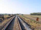 29.9.2006 13,7 km trati (u Hruov) konec rekonstruovanho seku