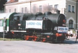 7.6.1998 Vysoké Mýto parní lokomotiva 328.011