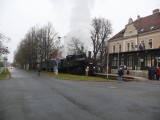 26.11.2011 mikulášský vlak Sp 1916 Vysoké Mýto parní lokomotiva 423.009