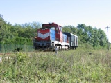 19.9.2005 ped Dbnovem motorov lokomotiva 714 218-5