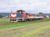 8.9.2006 za Slatinou motorov lokomotiva 714 219-3