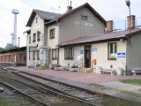 11.9.2005 železniční stanice Vysoké Mýto pohled od Litomyšle
