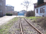 15.4.2006 železniční vlečka Choceň ČKD příjezd k ČKD