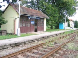 20.9.2005 železniční zastávka Cerekvice nad Loučnou zastávka pohled od Chocně